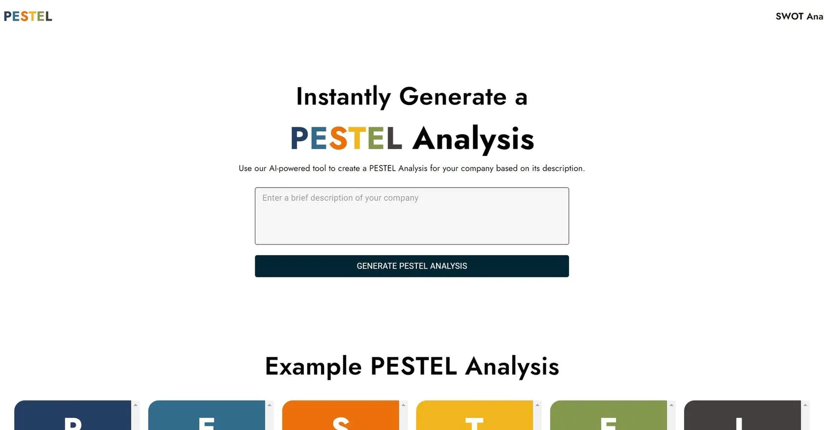 Pestel Analysis