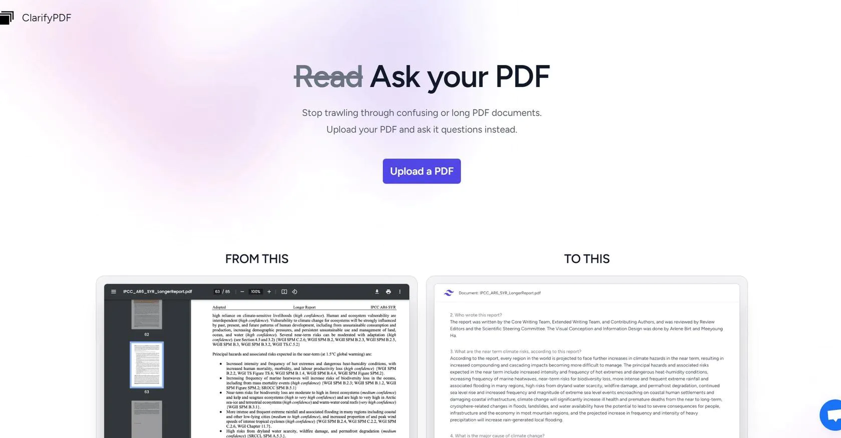 ClarifyPDF