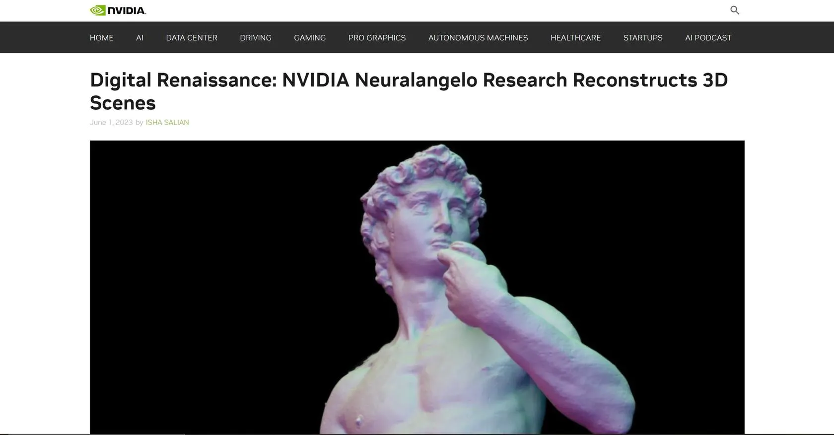 Neuralangelo by NVIDIA